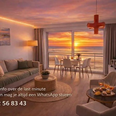 公寓 Zwembad Met Frontaal Zeezicht