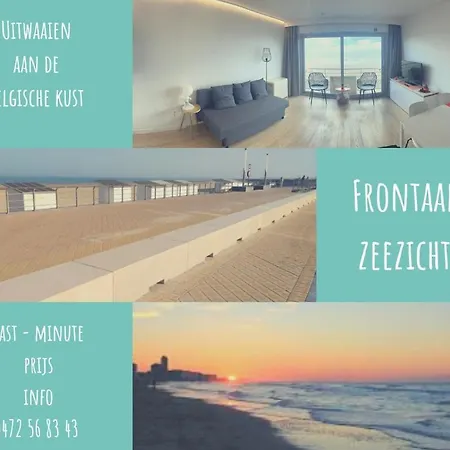 Zwembad Met Frontaal Zeezicht Lejlighed *